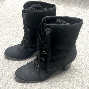 NWOT. Never worn lace up boots